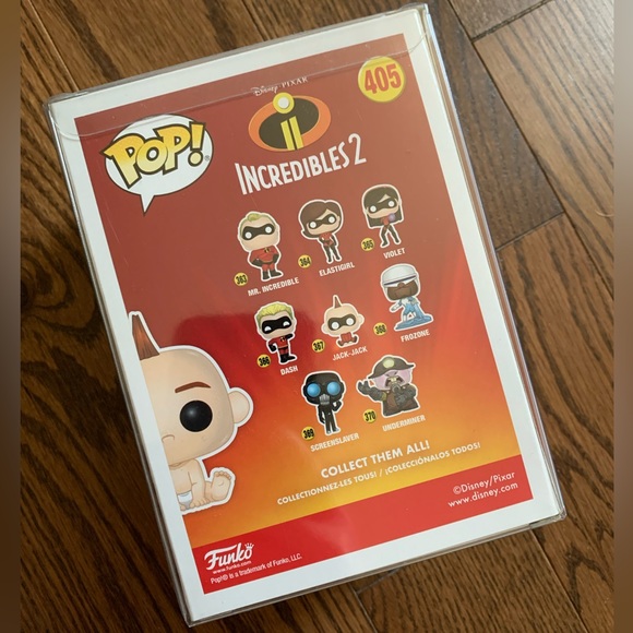 Incredibles Jack-Jack Funko Pop FYE Exclusive with Protector - Picture 3 of 5